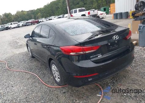 2017 Hyundai Elantra Se из США, поврежденный, VIN 5NPD74LF2HH102192